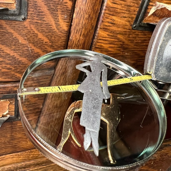 3/$30 Vintage Woman with Dog Brooch - Picture 5 of 5